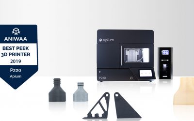 Apium P220 unter den besten professionellen 3D-Druckern (PEEK und Ultem™)